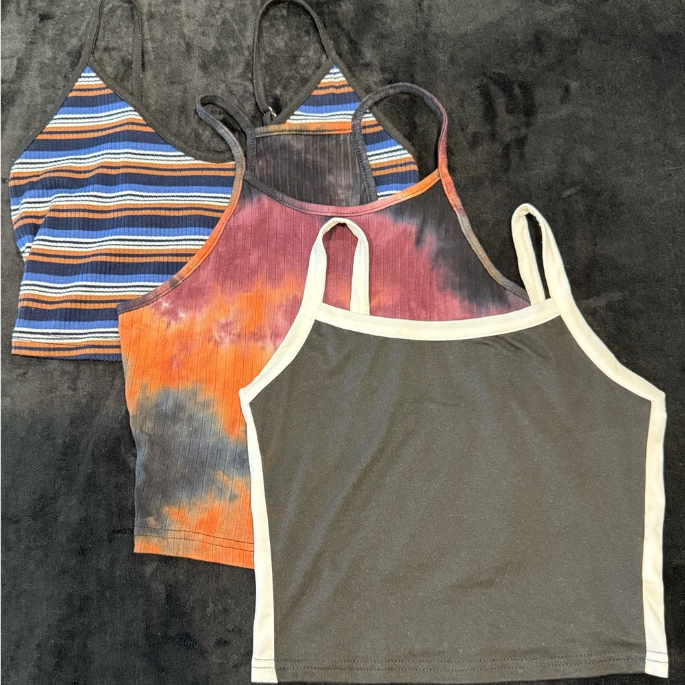 Bundle of Cropped Tank Tops